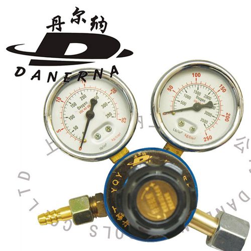 厂家直销丹尔纳氧气减压器焊割工具氧气表氧气乙炔减压表减压阀图片
